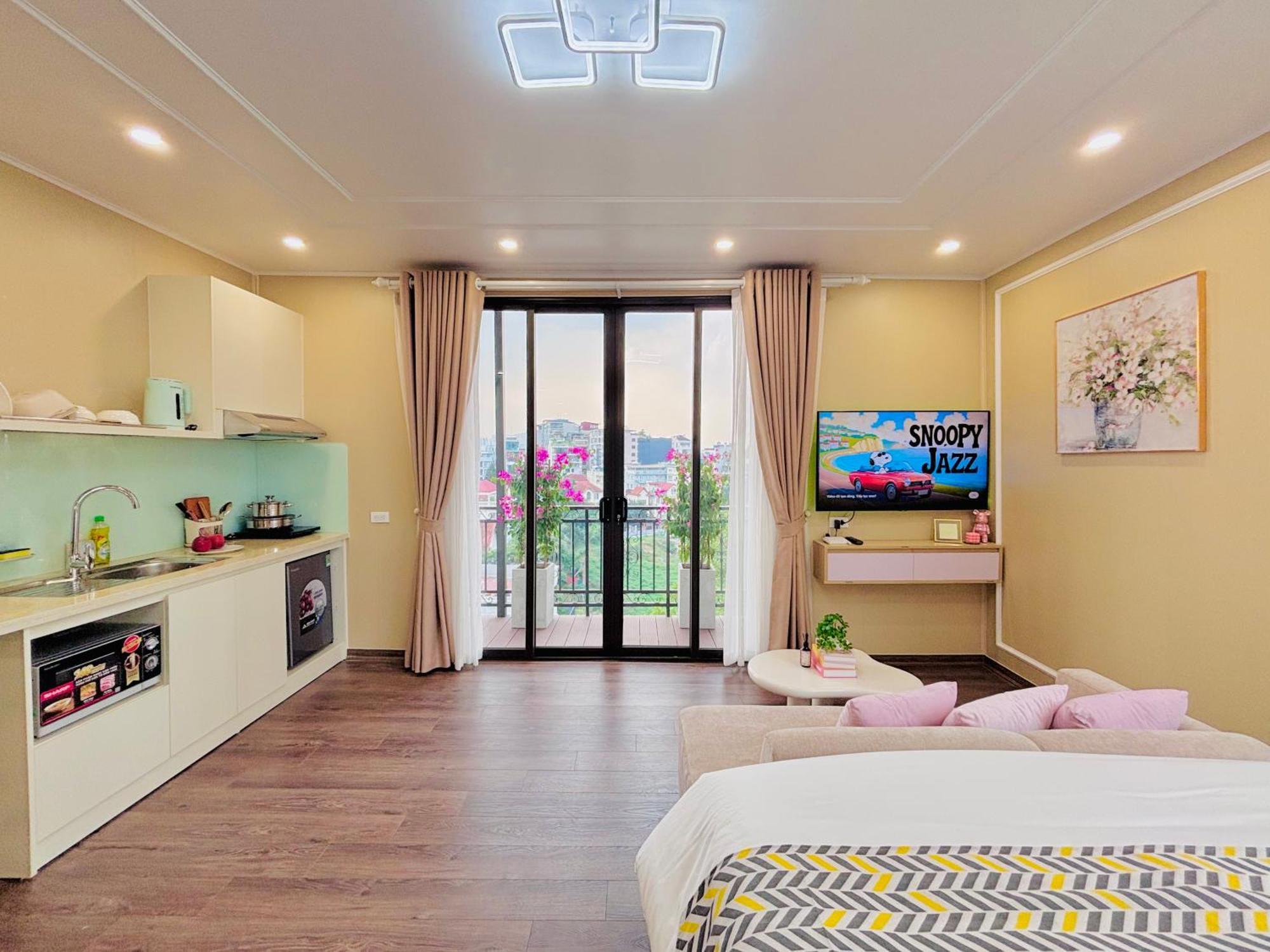 T98 Westlake Quang An - Tay Ho Center Garden View Studio! Hanói Exterior foto